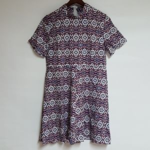 Oasap women floral print dress